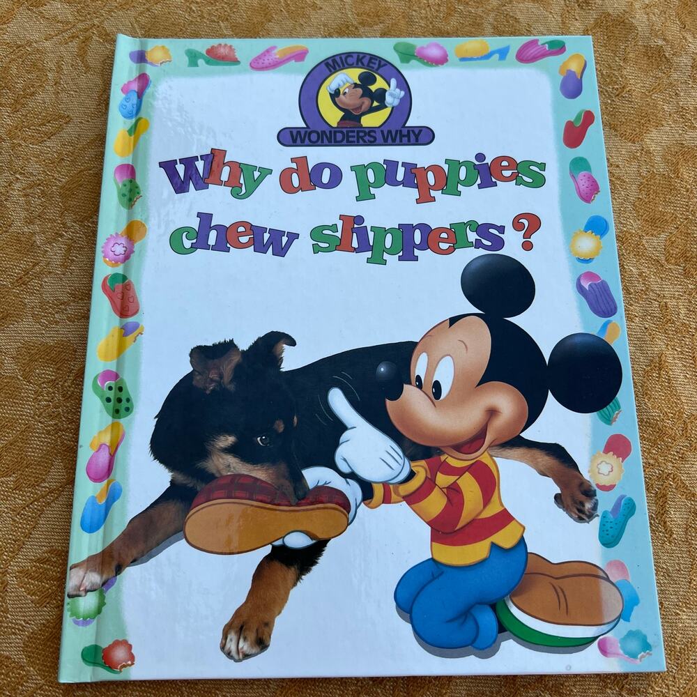 Why Do Puppies Chew Slippers 1992 Disney Company